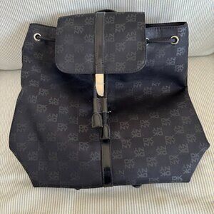DKNY Dressy Black Backpack